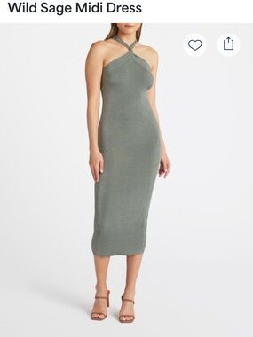 NWOT. LOST + WANDER
Wild Sage Midi Dress